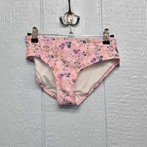 NWT Large Pink Floral Bikini Bottoms